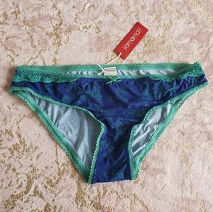 Yamamay | Blue & Green Floral Panties